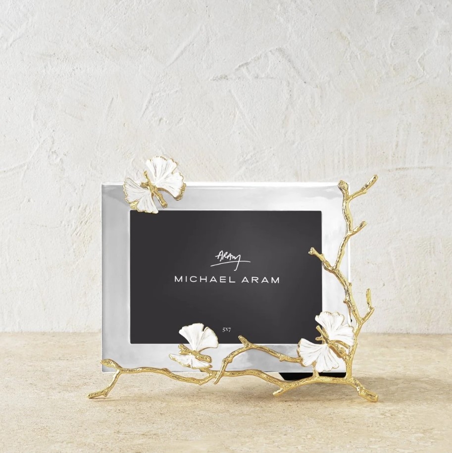 Frame Butterfly Ginkgo 5X7