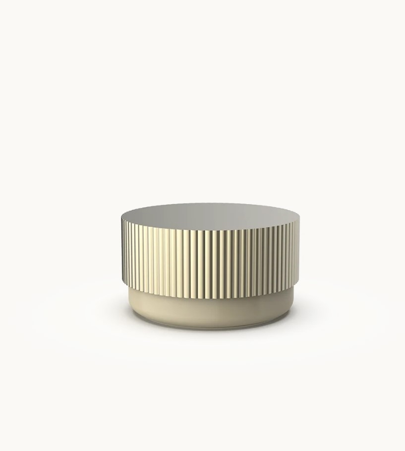 OF.Line Storage box L champagne/dune