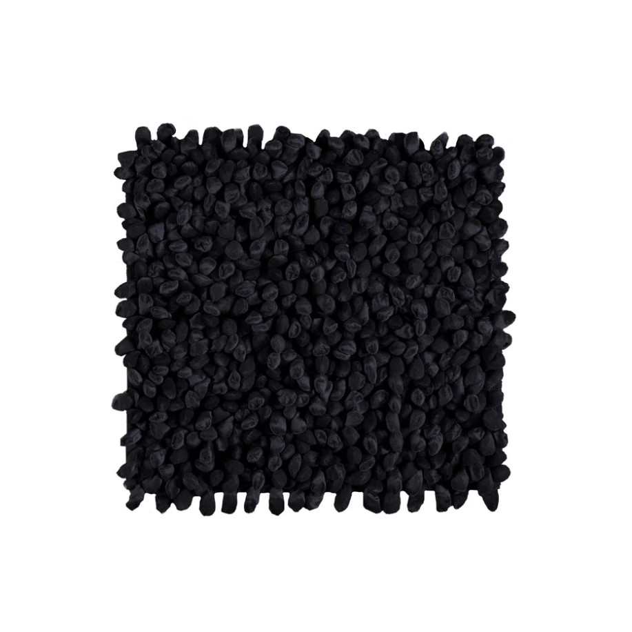 Rocca Bath Mat 60X60 Black