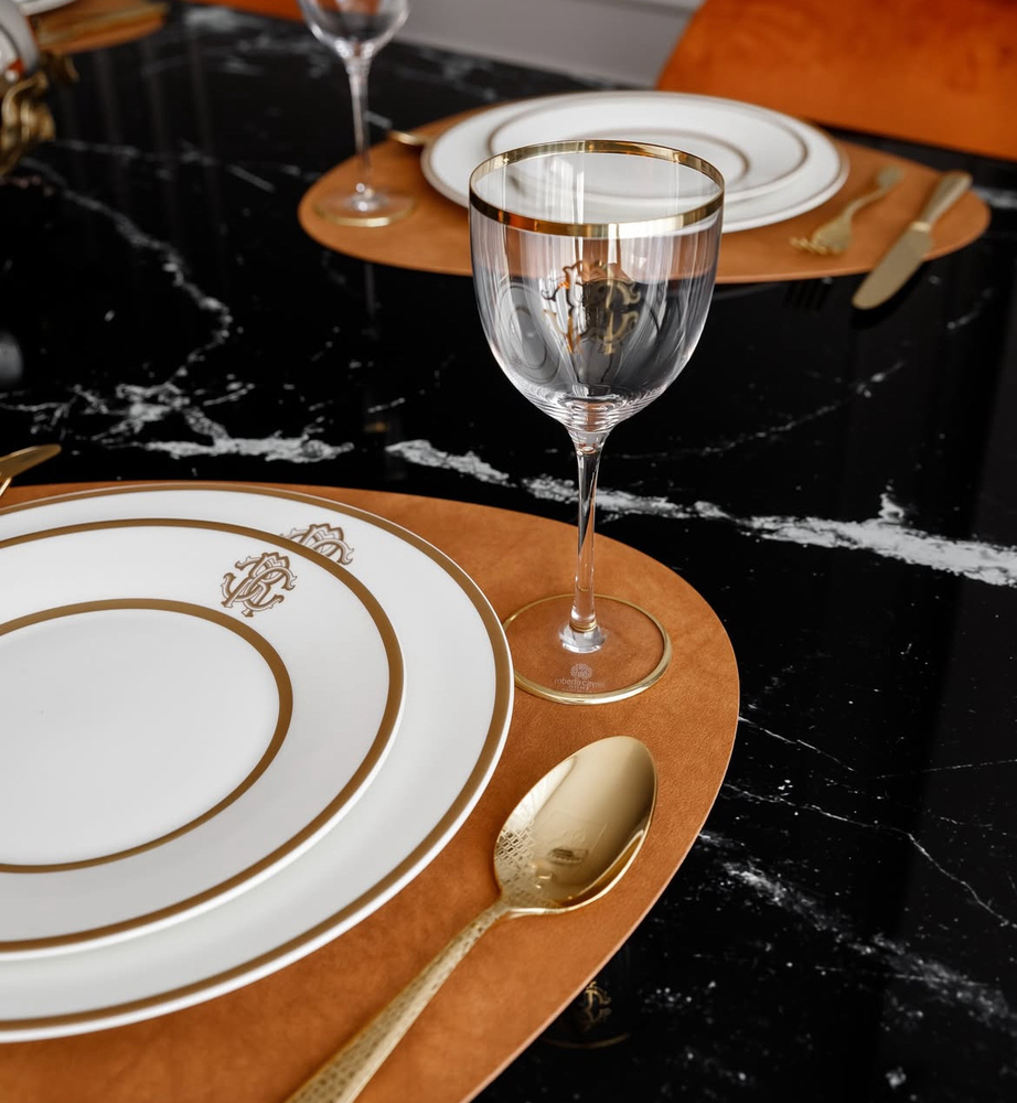 Set of 6 wine glasses Monogramma