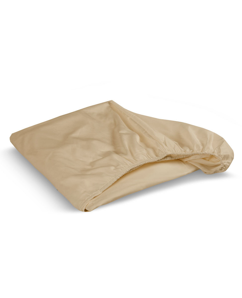 Fitted bottom sheet Basic 140X200 beige