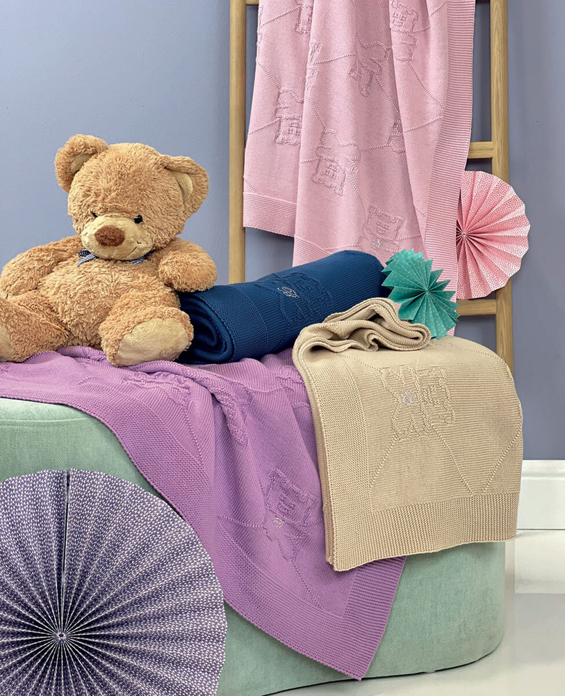 Плед Orsetto Blu