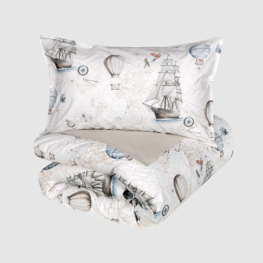 Постельное белье Magellano 220X200 grigio