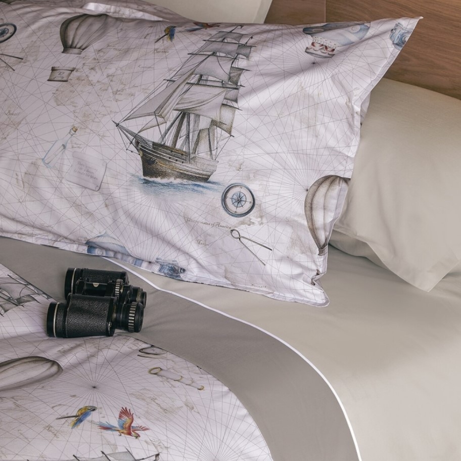 Постельное белье Magellano 155X200 grigio