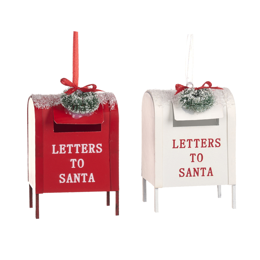 Christmas tree decoration Letters to Santa Mail Box
