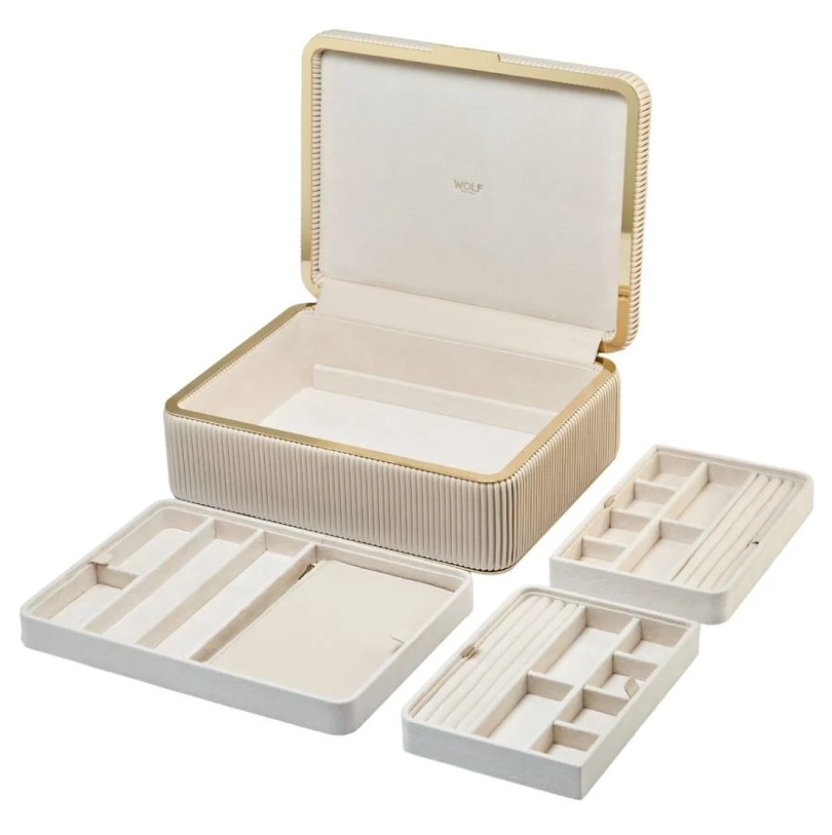 Bella Jewelry Box Large Bone