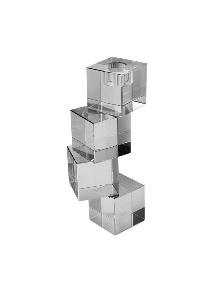 Подсвечник Crystal Cubes Grey