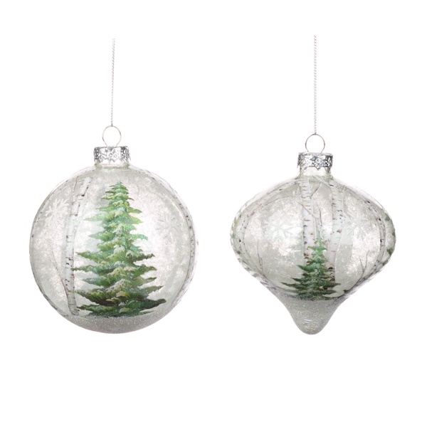 Christmas tree decoration Glass Tree/Woods