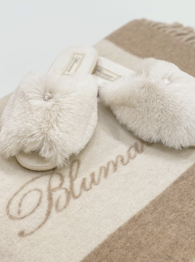 Papuci de casă New Blanca Beige 40
