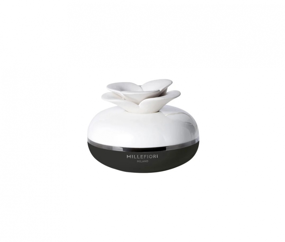Diffuser with ceramic flower Air Design Black