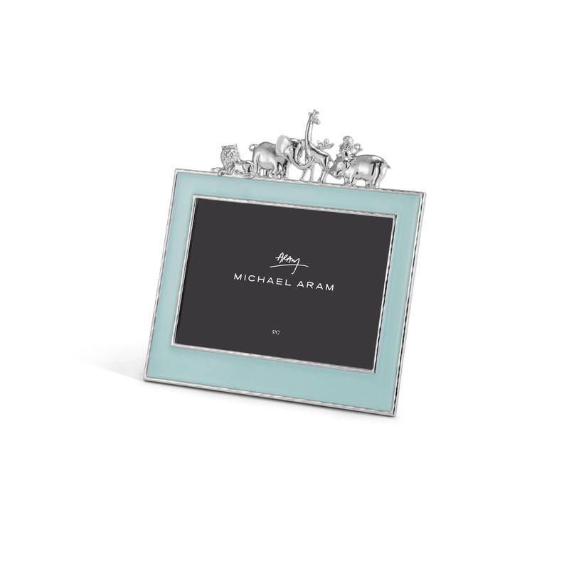 Animals Frame Blue Enamel 