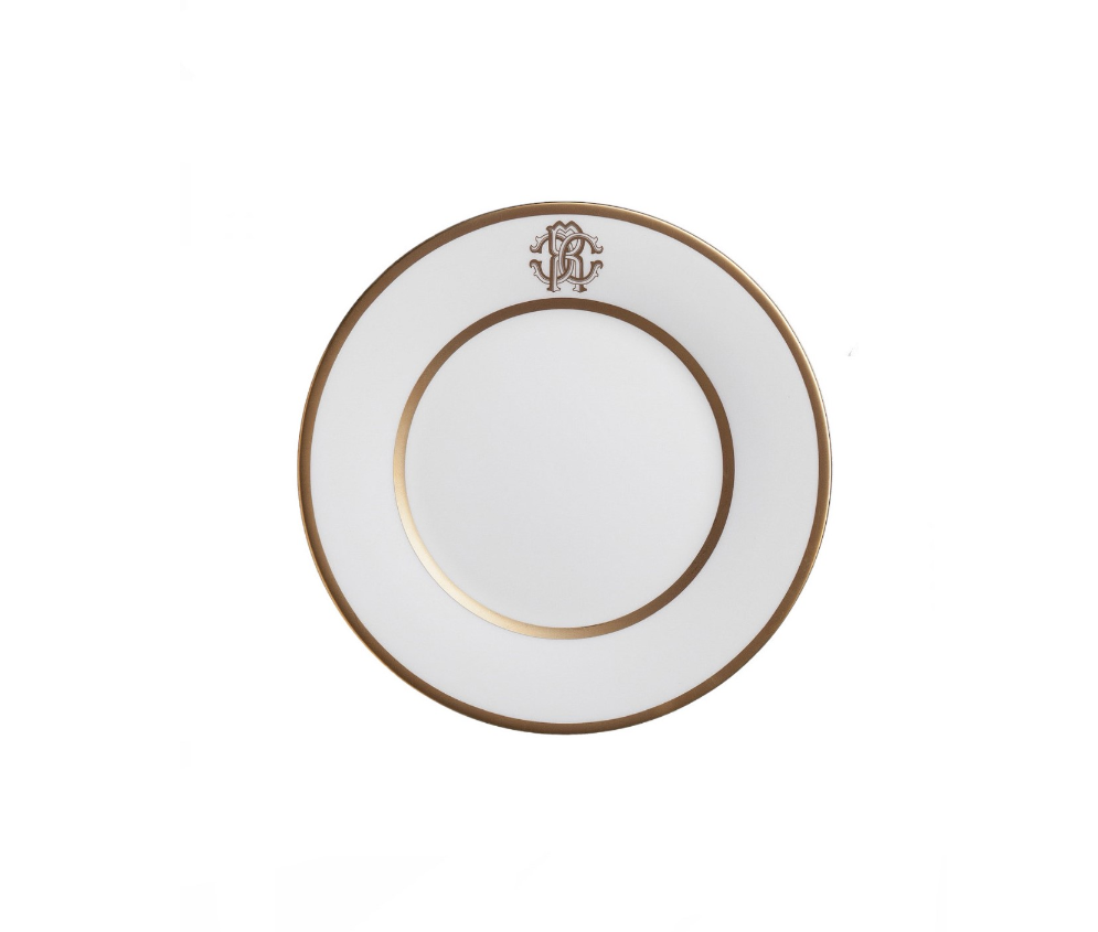 Silk Gold Set of 6 Salad Plates