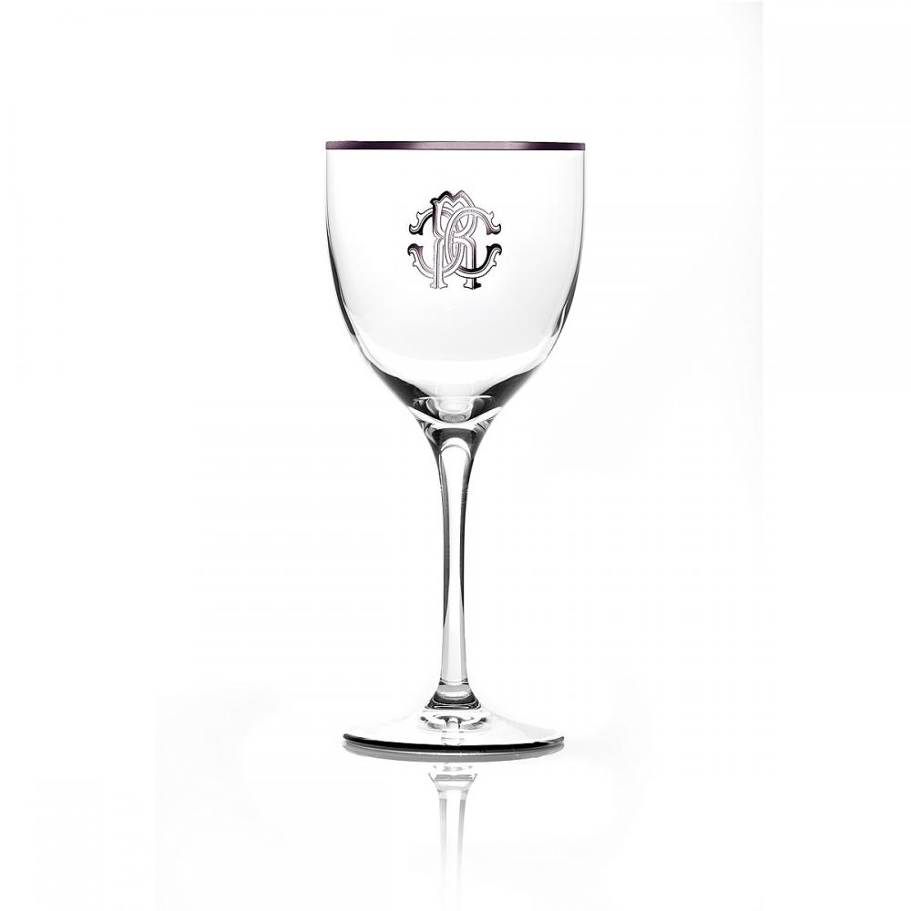 Monogramma Platinum Set of 6 Wine Glasses