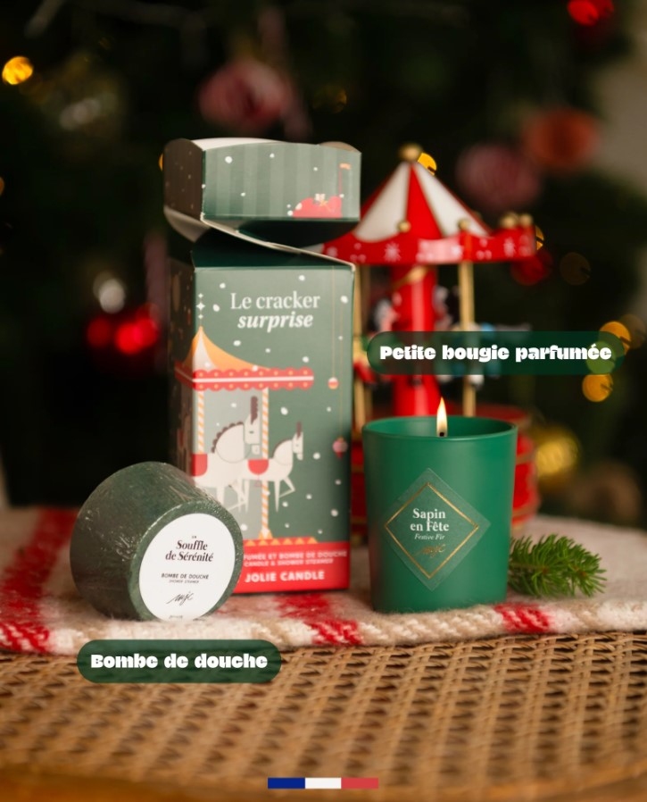 Gift box Cracker Sapin en Fête