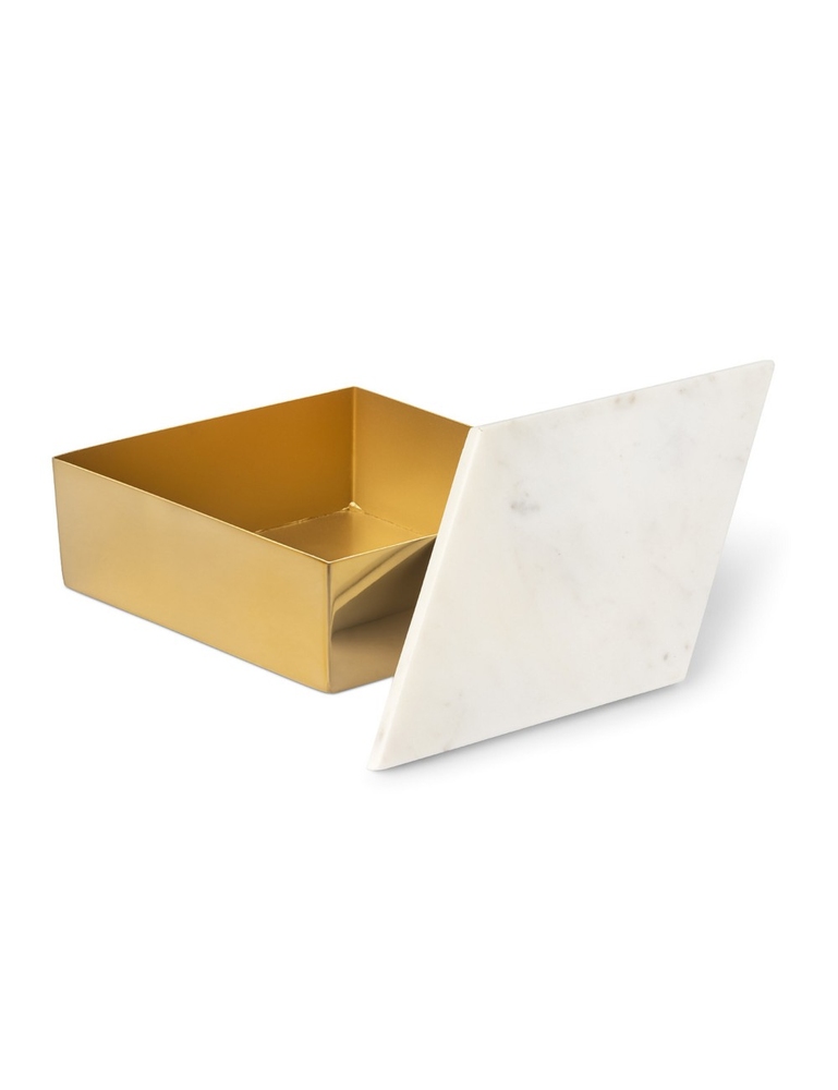 Шкатулка Myst Big White/Gold