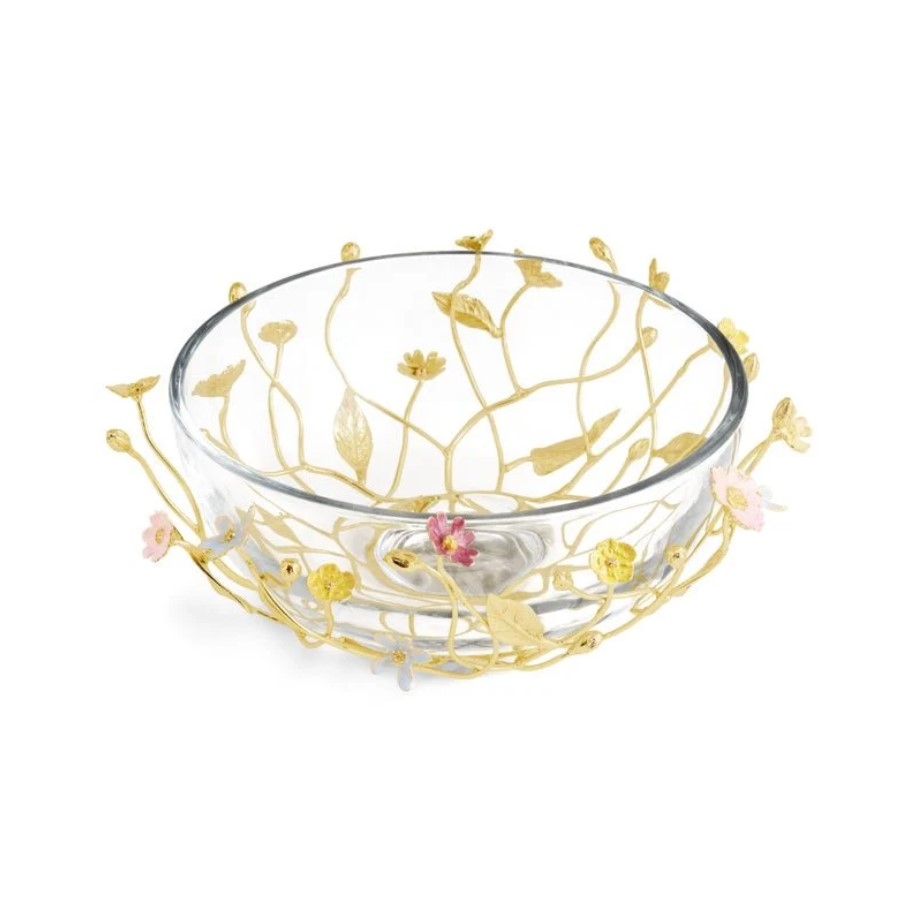 Wildflowers Glass Bowl