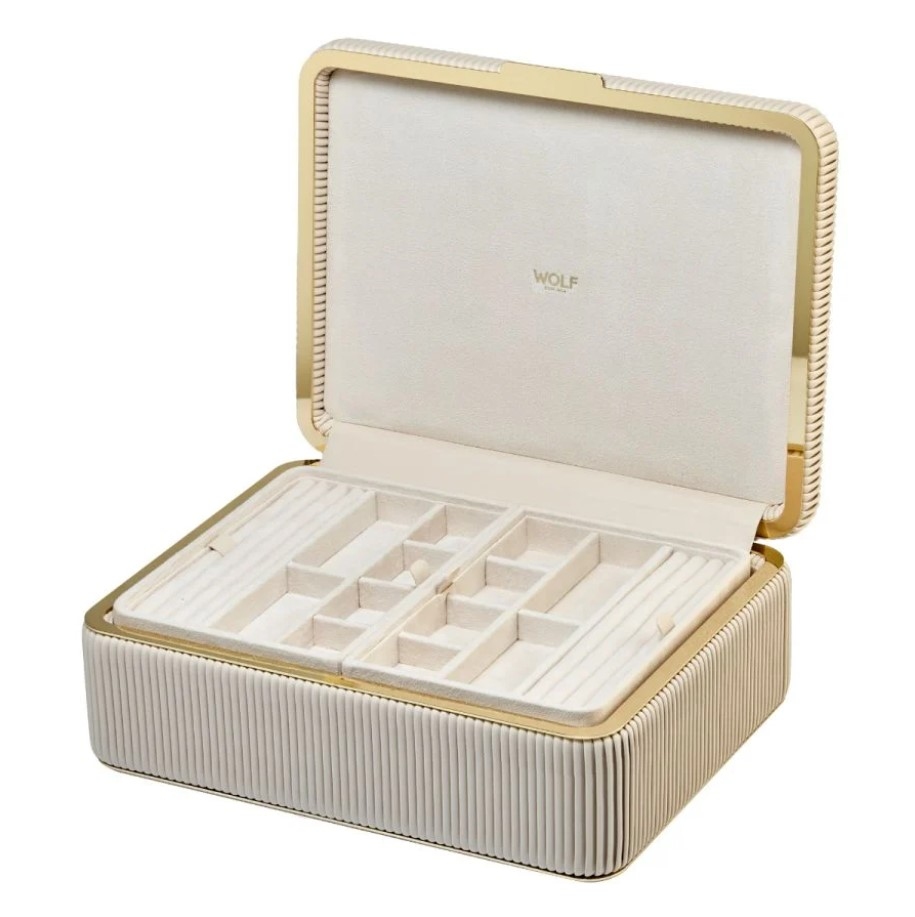 Bella Jewelry Box Large Bone