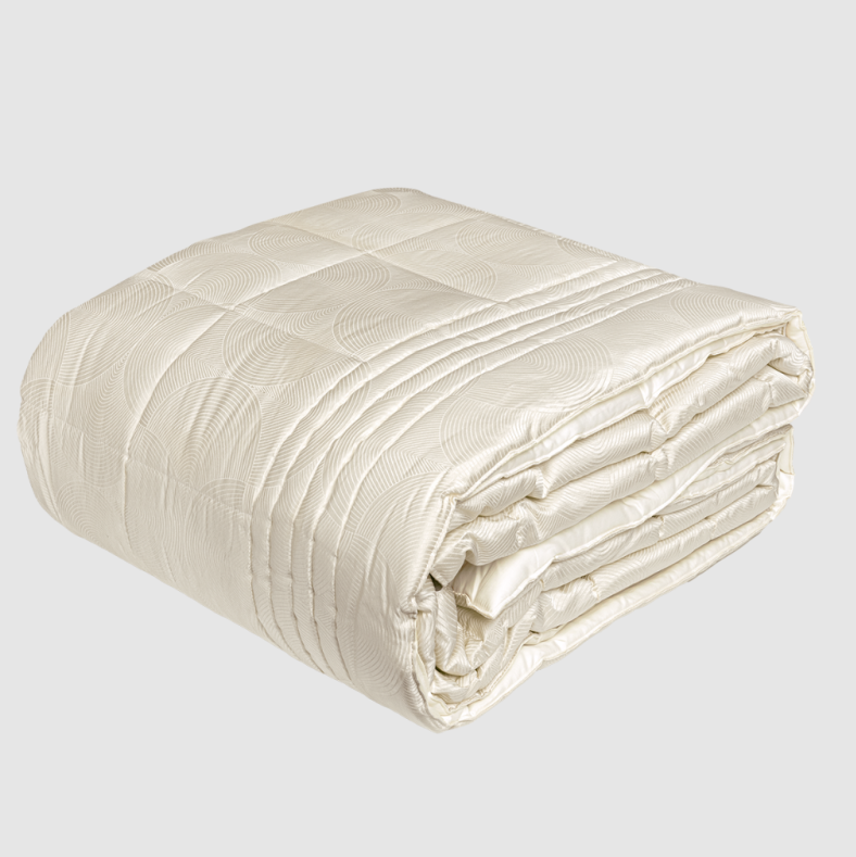 Cuvertură Via Manzoni 270X270 avorio