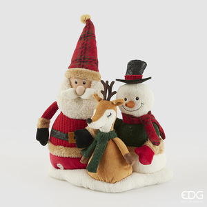 Статуэтка Babbo, Renna, Uomoneve Melody H36 Music+Mov.