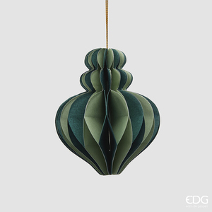 Jucărie brad Trottola Origami H10 Green Mix