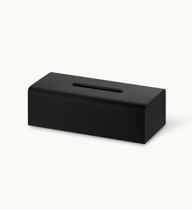 Stone Tissue Box black
