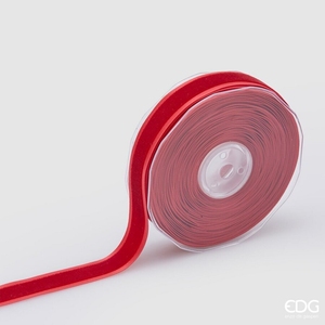 Decorative Ribbon Double-Finish Dark Red