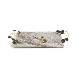 Monet's Garden Cheese Board with Knife