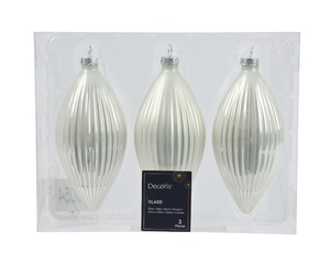 Christmas tree toy set Olive Shiny-Matt Mix H13 Winter White