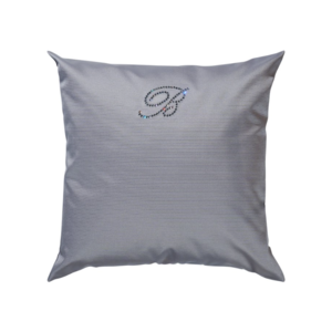 Pernă decorativă Note Blu 42X42 argintiu