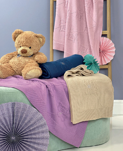 Blanket Orsetto Rosa