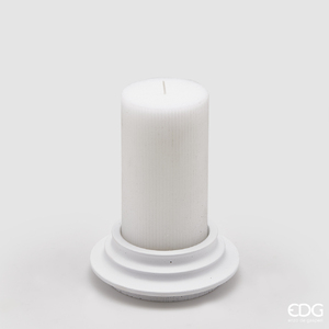 Scented Candle Dorica c/Piatto White