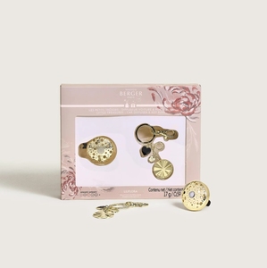 Car Diffuser Ophelia + decorative keychain (gold)