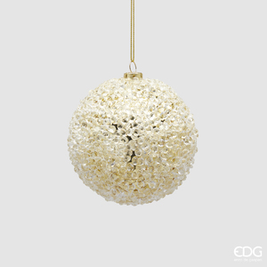 Jucărie brad Palla Diamond D8,5 Light Gold