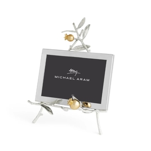 Pomegranate Silver & Gold Easel Frame 5X7