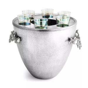 Ocean Reef Vodka Service & Shot Glass Set
