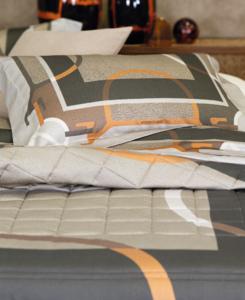Duvet cover set Staffe 240X220 camoscio