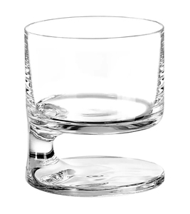 Smoke Set of 2 Glasses Double Old Fashion