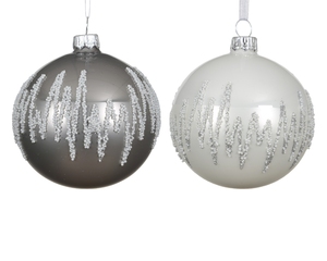 Christmas tree decoration Line Border D8