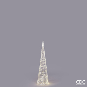 Decoration Albero LED Pearls Cono 600MicroLED H120 Natural