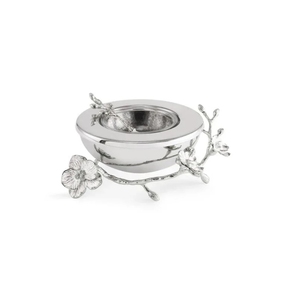 Orchid Silver Bol pentru caviar cu linguriță