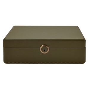 Cutie pentru bijuterii cu suport pentru ceas Earth Olive