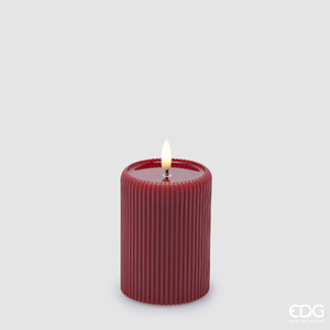 Lumînare Electrică Lounge Cilindro Miniled Red