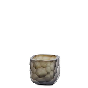 Vază Yava Tealight Indigo/Smokegrey
