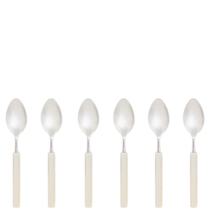 Mediterraneo Set de 6 linguri de cafea în cutie cadou