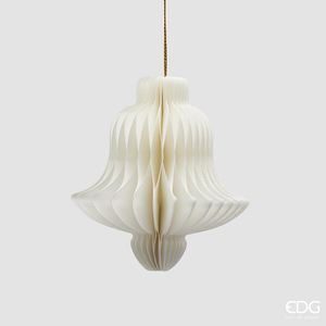 Christmas tree decoration Campana Origami H10 White