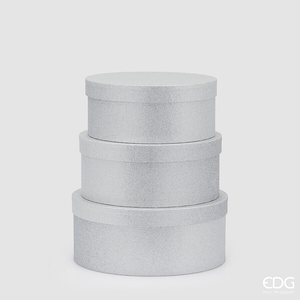 Set de 3 cutii decorative Glitter