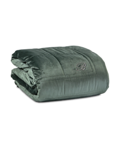 Bedspread Blu Velvet 270X270 green (pine)