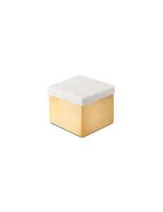 Шкатулка Myst Square White/Gold