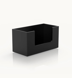 Brownie Paper Towel Box black