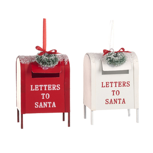 Елочная игрушка Letters to Santa Mail Box